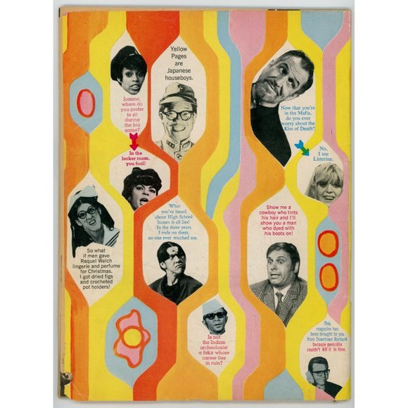 LAUGH-IN MAGAZINE #4 ©1969 Based on the 1960s TV comedy series, Goldie centerfol - Picture 2 of 5